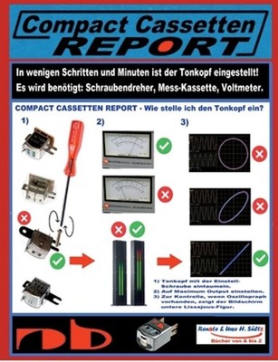 Compact Cassetten Report - Wie stelle ich den Tonkopf ein?: Azimut-Einstellung m
