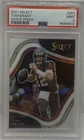 2021 Panini Select Tom Brady Field Level White Prizm #05/35 PSA 9 Buccaneers SP