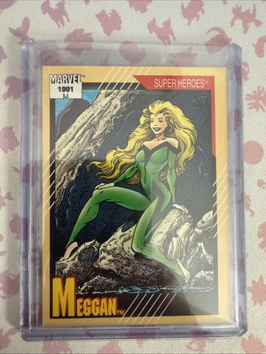 1991 Impel Marvel Super Heroes Meggan #37