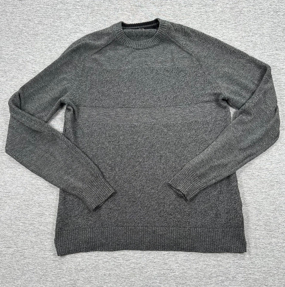 Suéter Smartwool Para Hombres XL Gris Ripple Ridge Crew Mezcla de Lana Merino Manga Larga Foto 2 de 4