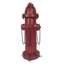 Fire Hydrant for Dogs to Pee On-16 Inches Red Puppy Pee Post Training Tool Re...