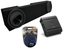 Fits 2006-2015 Dodge Ram Mega Cab Alpine SWT-10S4 Dual 10 Sub Box New S-A60M Amp