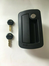 TriMark RV Door Lock 22660-04 Black Paddle Ha...
