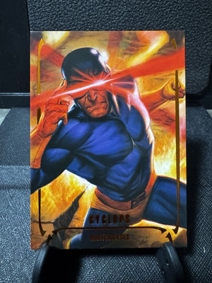 2024 Marvel Masterpieces Nahuel Grego Cyclops Tier 3 Legendary Orange 95/99