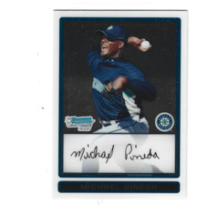 2009 MICHAEL PINEDA 1ST BOWMAN CHROME ROOKIE CARD #BCP17. rookie card picture