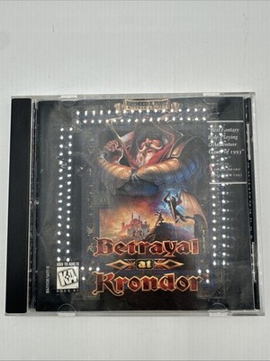 Betrayal At Krondor PC CD ROM 1996 Epic Fantasy No Box Included