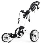 Rovic Model RV2L | 3-Wheel Walking Golf Push Cart | Folding Collapsible Foldable