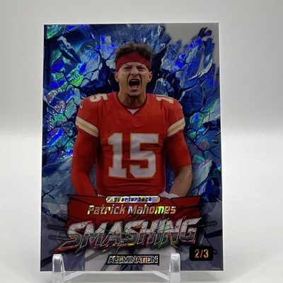 Wild Card Alumination Smashing2026 PatrickMahomesChiefsInsert #JSMBL5-PM 2/3 180