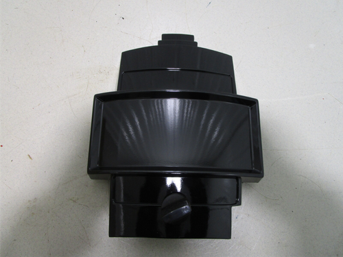 2143-8774A6 Mercury Mariner Outboard 50 60 Hp 3 Cyl Front Cowl Cover Black - Foto 1 di 3