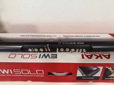 Akai EWI Solo Electronic Wind Instrument With Built-in Speaker