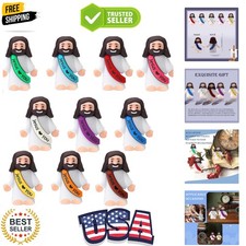 30PCS Little Jesus Figures, Mini Jesus Figurines in Bulk, Multicolor Tiny Jes...