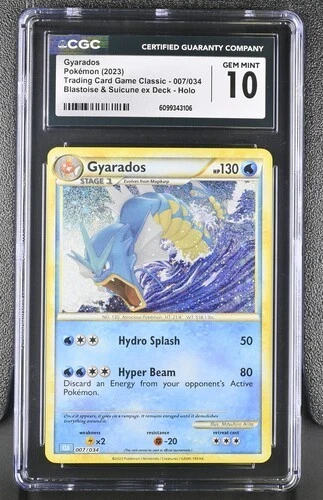 Gyarados *CGC 10* Holo *Classic Collection* #7 * Pokemon
