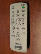 Sony RMT-CS2iPA Personal Audio System Remote Control OEM