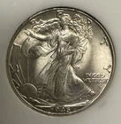 1945-D Walking Liberty Half Dollar NGC MS66 Gen 5 No Line Fatty Slab Silver