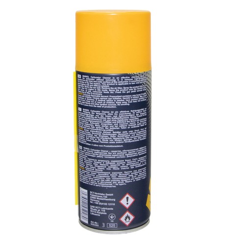 Vergaser Reiniger Vergaserreiniger Spray Reinigung Düse Mannol 9970 400 ml - Bild 4 von 5