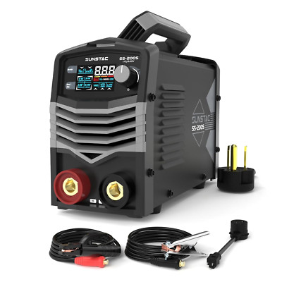 Stick Welder, 200A 110V/220V Mma/Lift TIG 2 in 1 Stick Welding Machine with Hot 