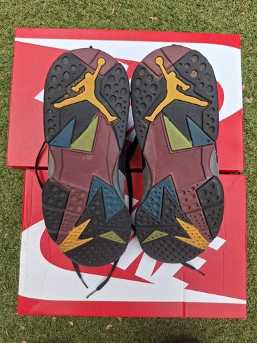 Nike Air Jordan VII 7 Bordeaux OG 1991 - Picture 8 of 11