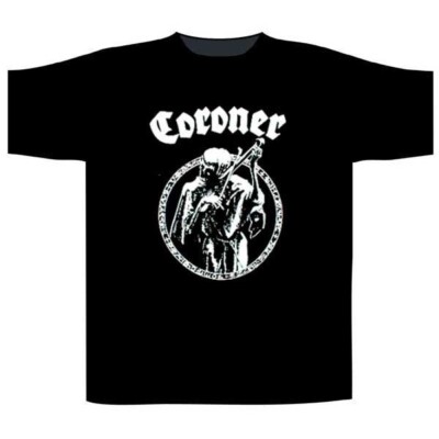 Coroner Logo LARGE T-Shirt Official Merch New/Vintage