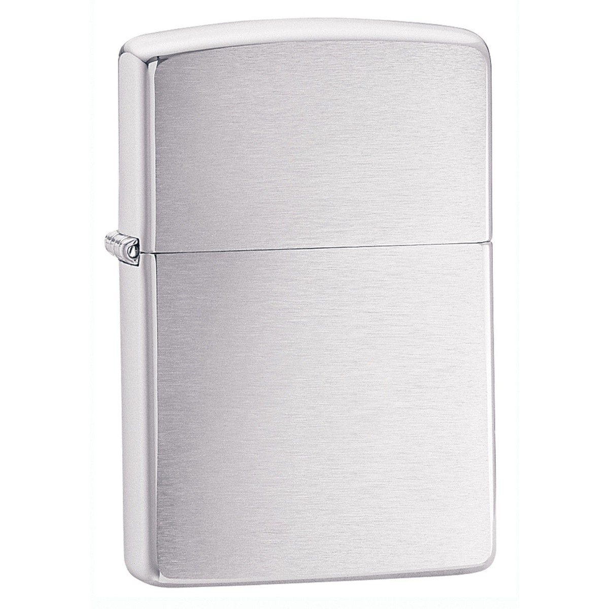 Zippo Windproof Brushed Chrome Lighter With Pipe Insert, # 200