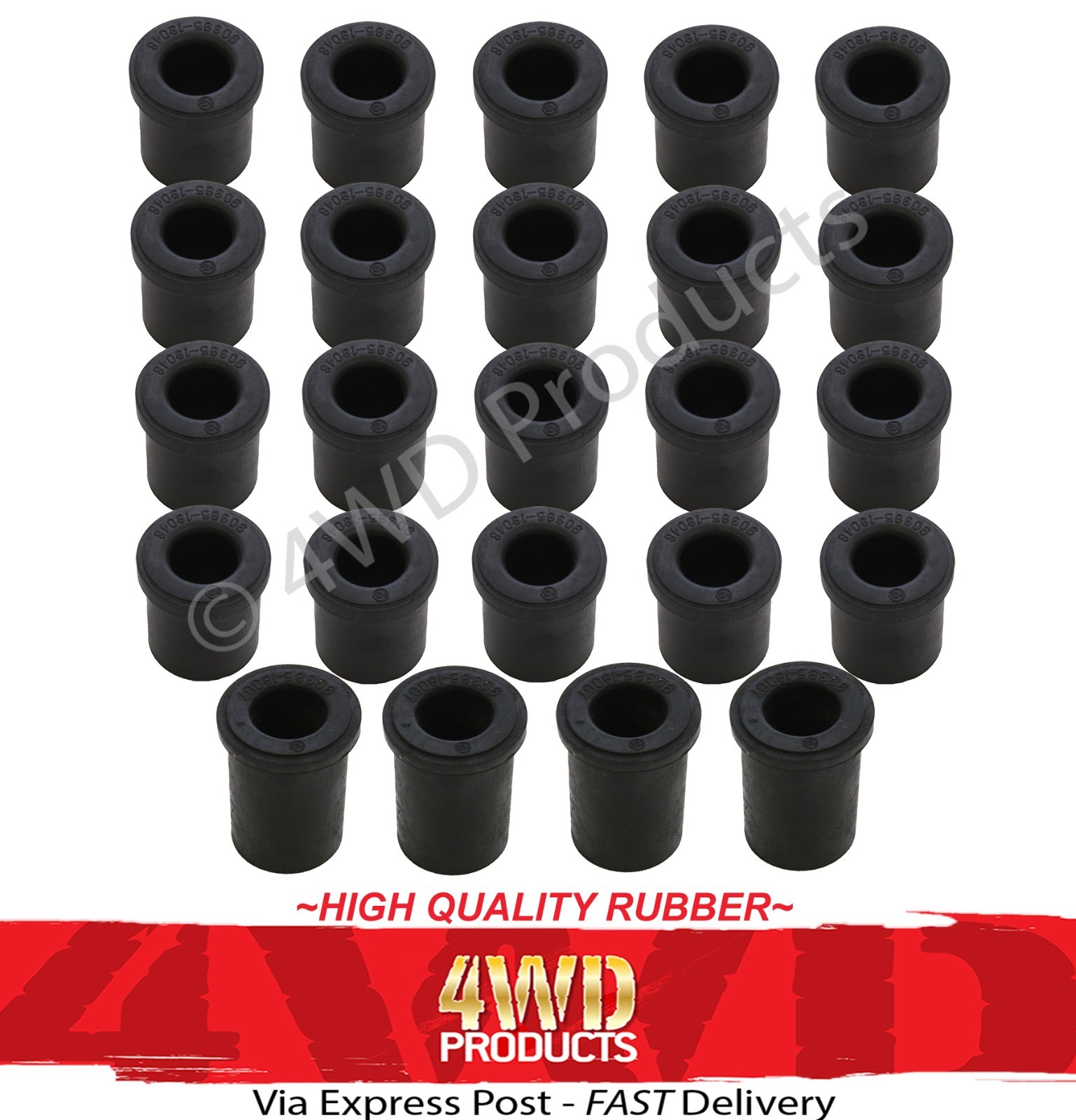 Suspension Leaf Spring/Shackle Bush SET for Hilux RN105 2.4P LN106 2.8D