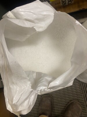 White Acetal Plastic Resin Pellets Injection Molding Material 53.5 lbs