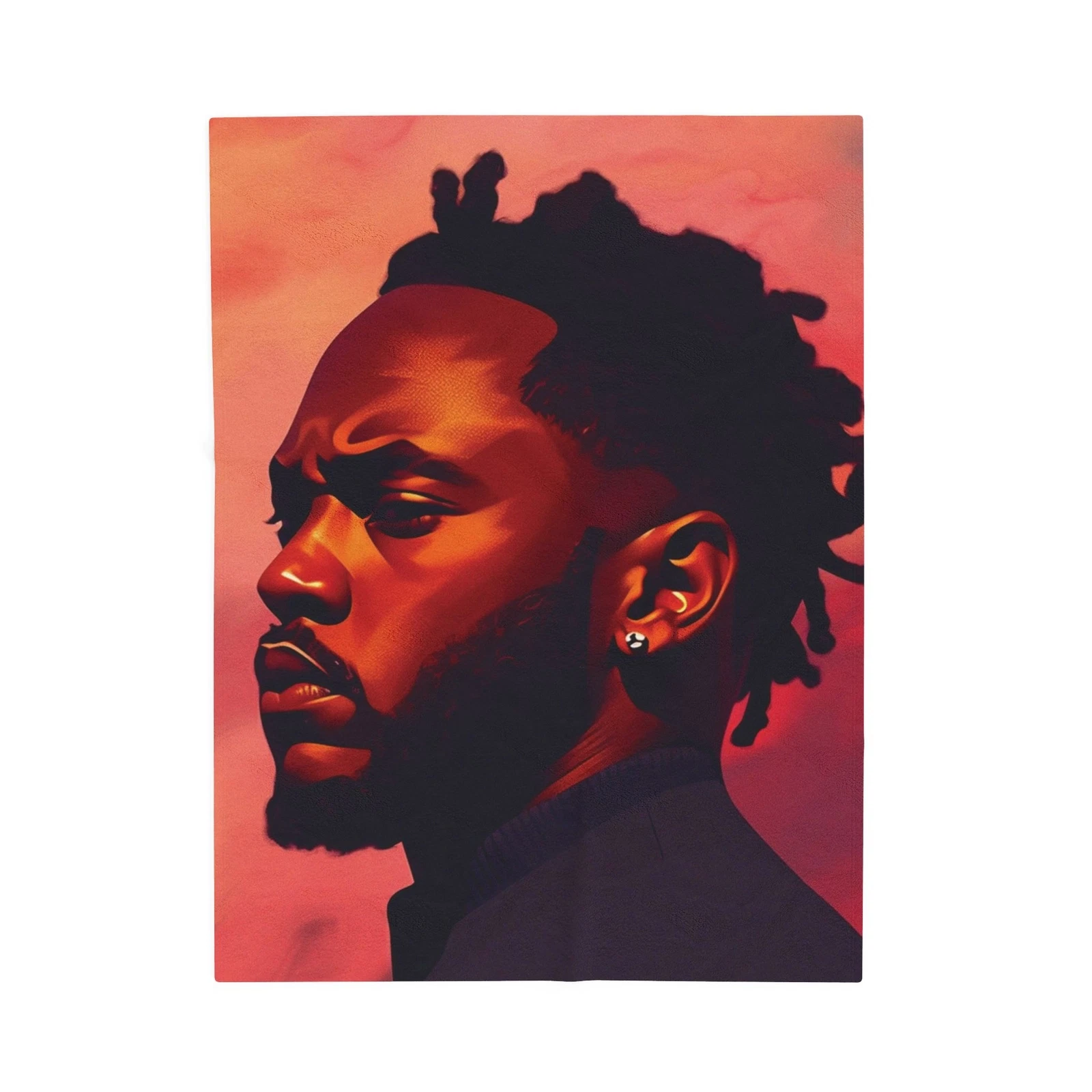 Kendrick Lamar Plush Blanket