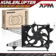 Engine Cooling Radiator Fan 296Mm 180W For Fiat Idea Punto Lancia Musa Ypsilon