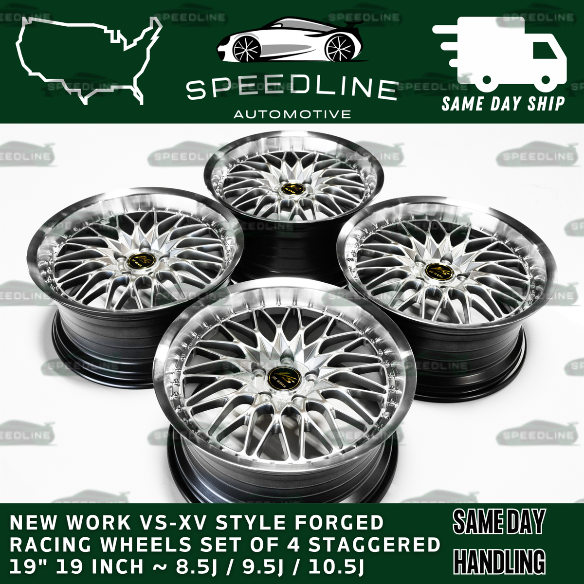 JDM WORK VS XV STYLE Wheels 19