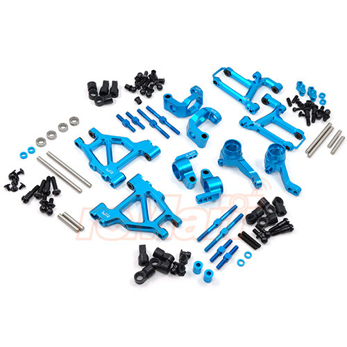 Yeah Racing Aluminum Long-Span Suspension Arms Upgrade Kit M05 M06 #TAMC-S01BU