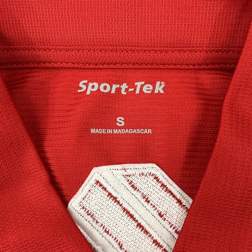 UFC GYM Embroidered Logo Sport Tek Red Casual Golf MMA Fighting Polo Shirt Men S - Picture 3 of 6