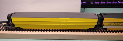 Zwischenwagen TGV La Poste PSE Typ Lima zum lackieren (3D Druck PLA)