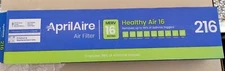 APRILAIRE 216 REPLACEMENT AIR FILTER FOR PURIFIERS MERV 16
