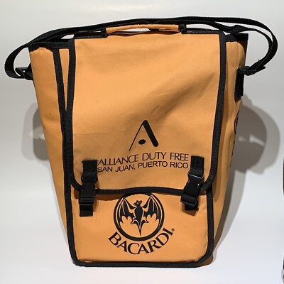 Bacardi 4 Bottle Padded Shoulder Bag, Cooler Puerto Rico