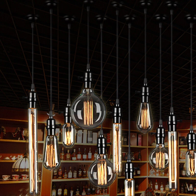 E27 Retro Vintage Edison Antique Flexible LED Spiral Filament Light Bulb 31-40W  - Image 2 of 4