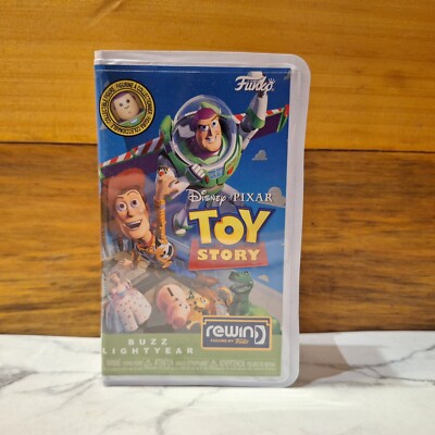 FUNKO BLOCKBUSTER REWIND TOY STORY BUZZ LIGHTYEAR COMMON Disney Pixar Open Box