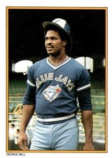 1987 Topps All Star Set #45 George Bell Toronto Blue Jays
