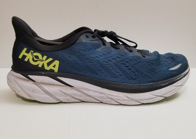 Hoka One One Clifton 8 Men’s 10.5D Blue Athletic Sneaker Running Comfort Shoes s-l400.jpg main image 2