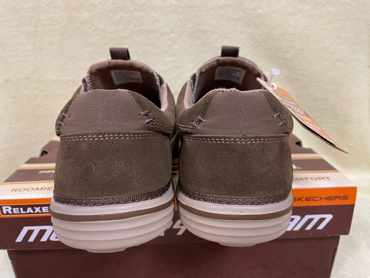 Skechers Shoes Mens Size 11 Relaxed Fit Landen Gomer Brown Slip On Loafers New Skechers Landen Gomer Men main image 2