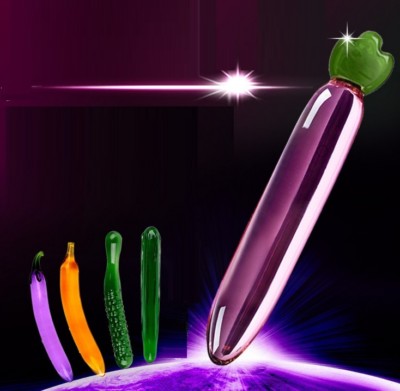 Lucy's Sex Toy, Vegetable Glass cucumber Radish Banana Aubergine Dildo Anal  Plug | eBay.de