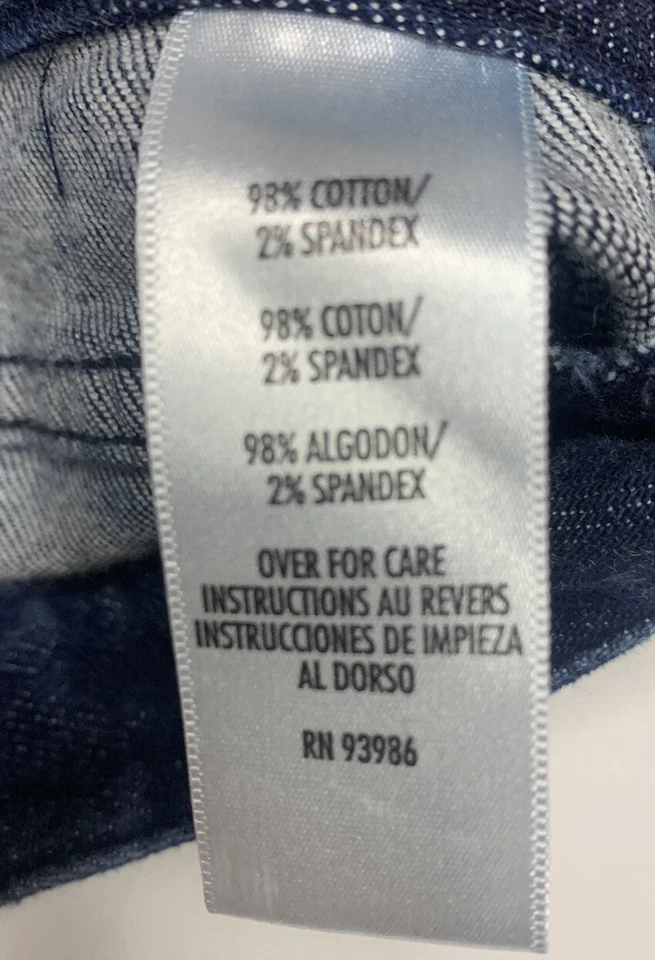 Pantalones Cortos Esquineros Informales Para Mujer Talla 4 Elásticos Corte Denim Elástico Algodón Spandex Foto 4 de 4