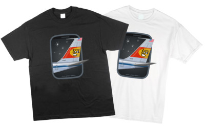 Airport 1970 Classic Film Trans Global Airlines TGA 707 Jet Age T-Shirt