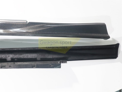 Ts Style Carbon Fiber Side Skirt Set For Nissan R35 GTR Stock - Picture 4 of 8