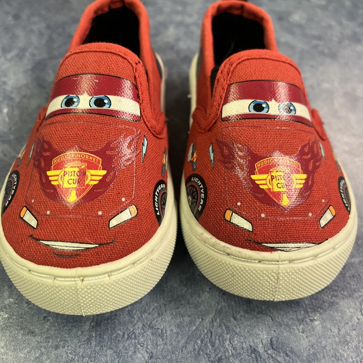 Lightning Mcqueen Vans Shoe Car RARE Disney Cars Lightning McQueen