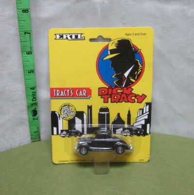 1990 Ertl 1936 Ford Coupe Black Dick Tracy's Car The Walt Disney