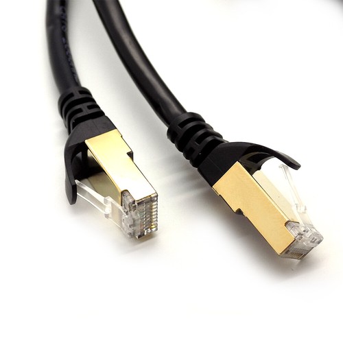 RJ45 CAT8 Ethernet Cable Gold 40Gbps SSTP Network LAN Modem Lead 0.5m to 30m Lot - 第 9/10 張圖片