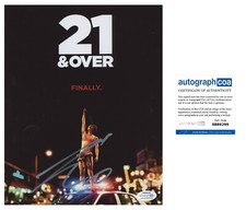 Justin Chon ‘21 & Over’ signed autographed 8x10 photo Jeff Chang ACOA