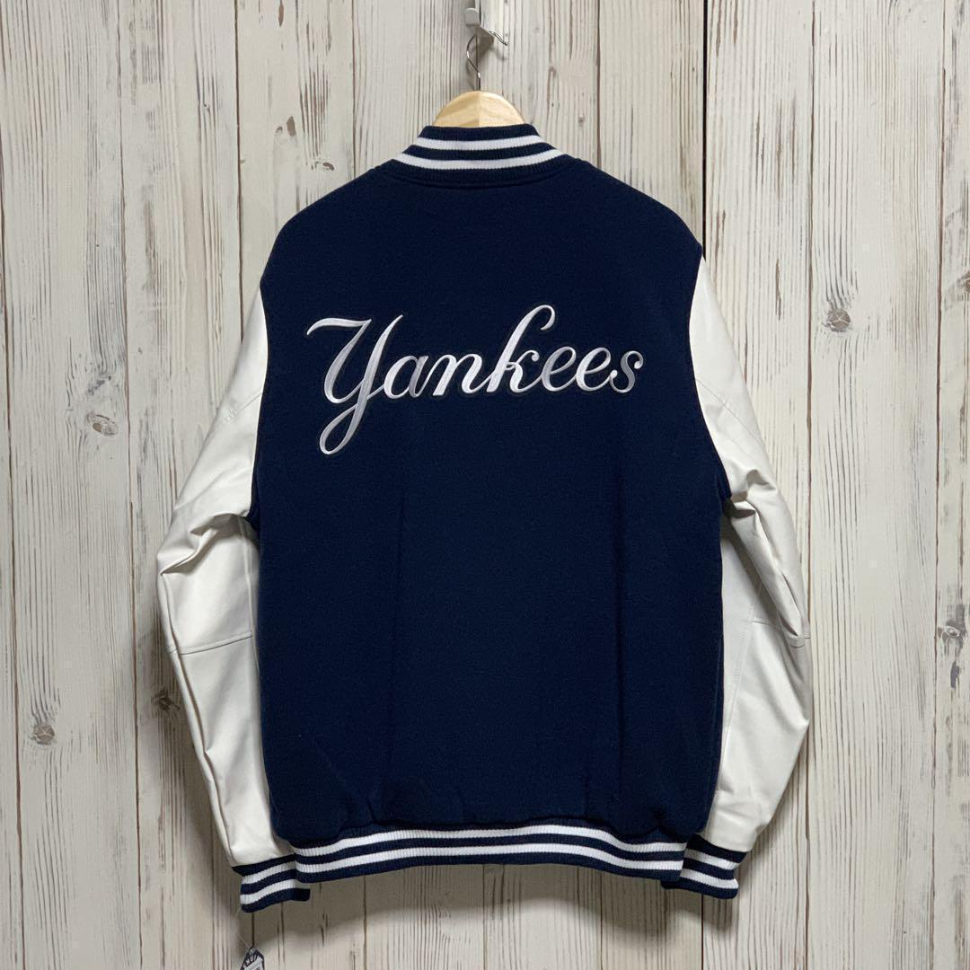 New York Yankees Stadium Jacket with Embroidered Logo, New, Size Large