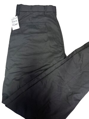 (NORDSTROM) Slim Fit CoolMax, Performance Chinos Black, 32 X 32. Retail $79