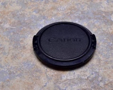 Retro Genuine Canon FD C 52mm Snap-On Front Lens Cap 50mm 1.8 (#1257)