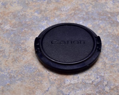 Retro Genuine Canon FD C 52mm Snap-On Front Lens Cap 50mm 1.8